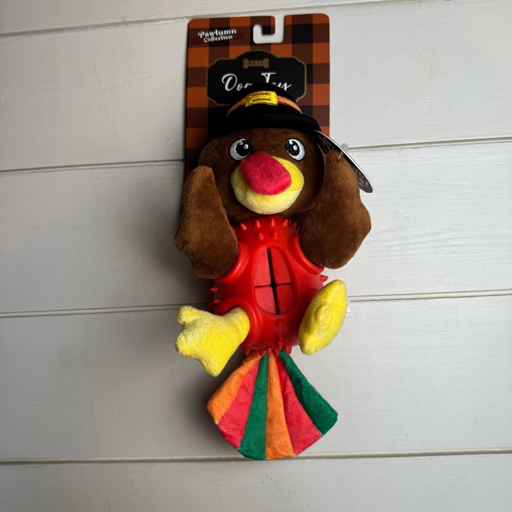 Kohl's Brown and Yellow Dog Toy